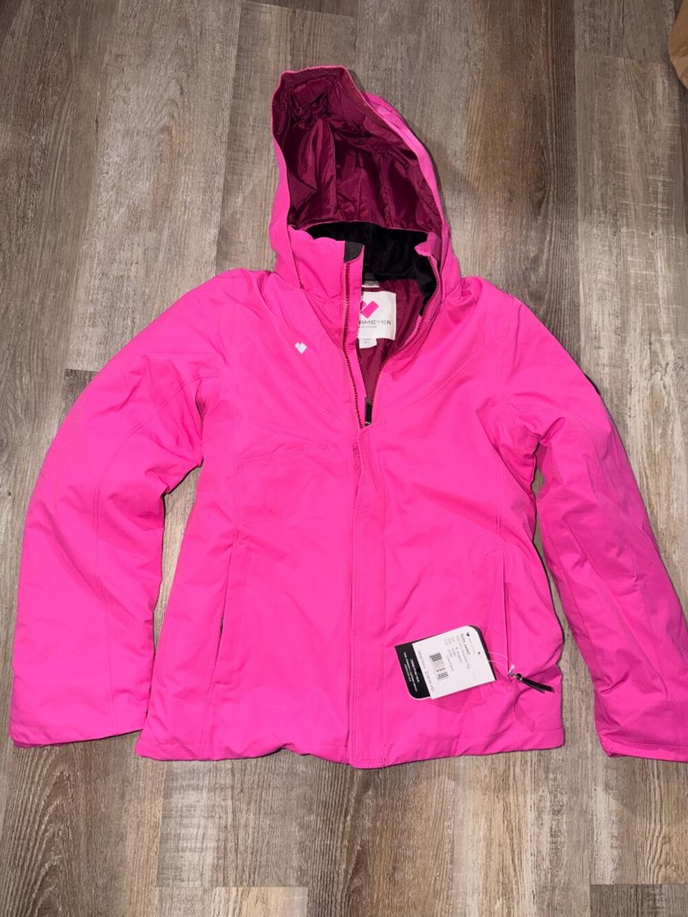 Obermeyer Rylee Ski Jacket Girls XL 18 Big Kid Love Potion NWT $149.50 MSRP